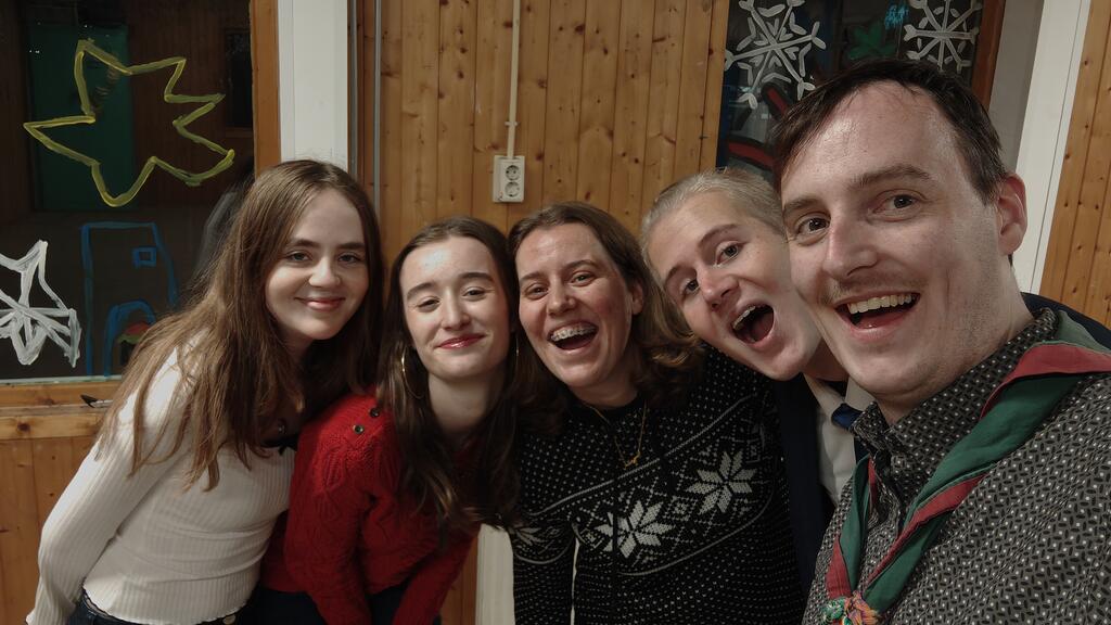 5 fanatieke leiding selfie